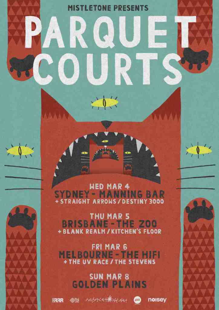 parquet courts poster small